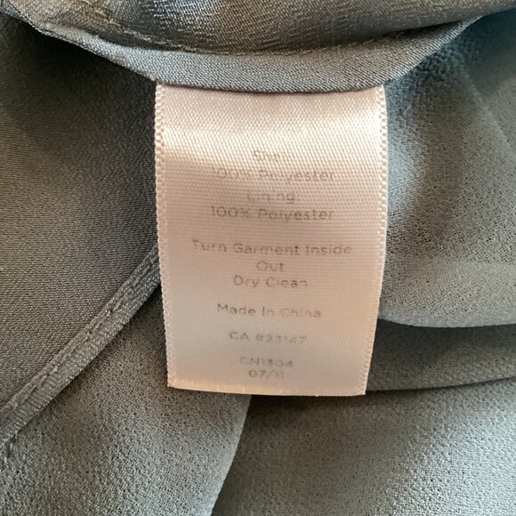 Talbots Top Size 8‎ Blue Sequin-Embellished Long Sleeve Blouse 2PC - Picture 3 of 9